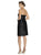 D614 Bridesmaid Dress in Black