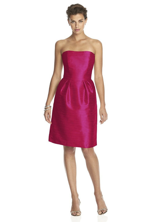 D614 Bridesmaid Dress in Sangria