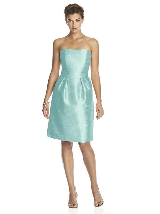 Alfred Sung - D614 Bridesmaid Dress in Seaside