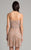 Lara Dresses - 33409 Beaded V-neck Sheath Dress In Pink