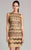 Lara Dresses - 33416 Dazzling Embellished Cocktail Dress In Gold