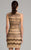 Lara Dresses - 33416 Dazzling Embellished Cocktail Dress In Gold