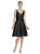 D624 Bridesmaid Dress in Black