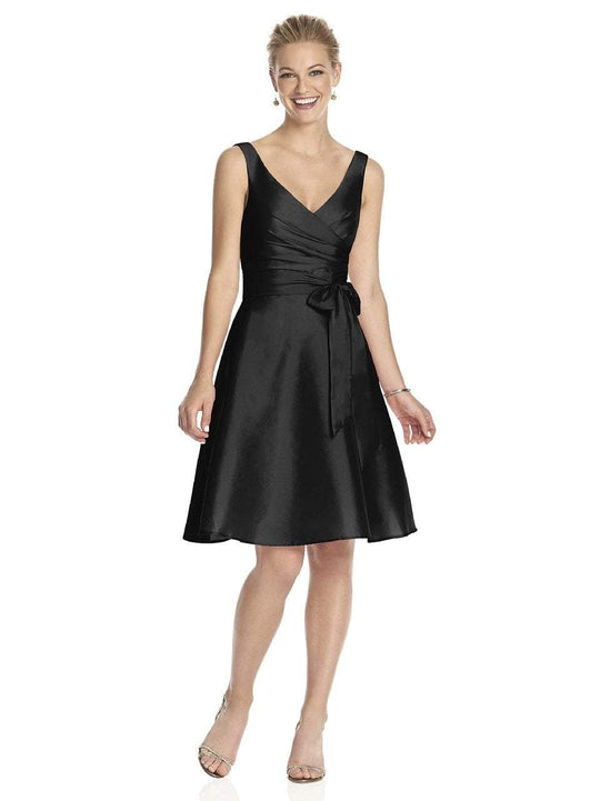 D624 Bridesmaid Dress in Black