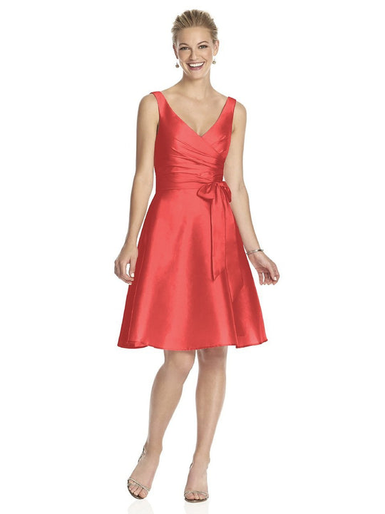 D624 Bridesmaid Dress in Firecracker