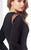 Social Occasions by Mon Cheri - 217835 Jersey Fit Jewel Neck Dress in Black