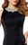 Social Occasions by Mon Cheri - 217851 Sleeveless Jeweled Dress in Black