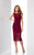 Social Occasions by Mon Cheri - 217855 Lace Illusion Bateau Dress in Red