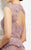 Montage by Mon Cheri - 217D84 Laced V-Neck A-Line Dress in Pink