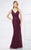 Montage by Mon Cheri - 217931 Embellished Jersey Dress in Purple