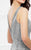 Montage by Mon Cheri - 217931 Embellished Jersey Dress in Silver