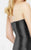 Montage by Mon Cheri - 217938 Strapless Mikado Ruffled Evening Gown in Black and Gray