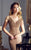 Montage by Mon Cheri - 217945 Lavishly Beaded Evening Gown in Gold and Brown