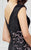 Montage by Mon Cheri - 217946 Cap Sleeve Intricate Lace Sheath Gown in Black