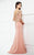 Montage by Mon Cheri - 217950 Divinely Beaded Sheath Dress in Pink