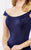 Montage by Mon Cheri - 217952 Off-Shoulder Tulle Dress in Blue
