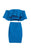 Alyce Paris  - 4490 Two Piece Off Shoulder Mini Dress in Blue
