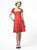 Dessy Collection - LBTWIST Little Twist Matte Jersey Dress In Red