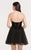 Alyce Paris Ballet - 2635 Sweetheart Velvet/Tulle A-line Dress in Black