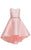 Alyce Paris  - 3701 Strapless Sweetheart Pleated Cocktail Dress in Pink