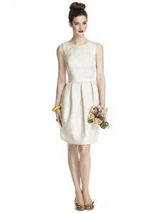 5709 Dress in Ivory Gold