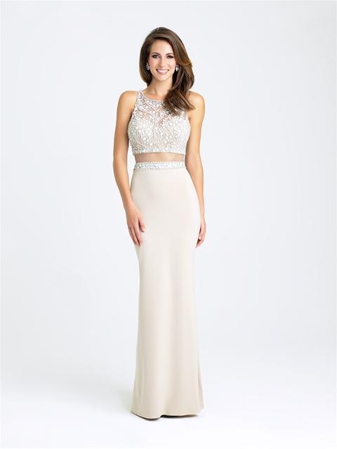 Madison James - 16-314 Dress in Khaki