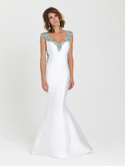 Madison James - 16-363 Dress in White