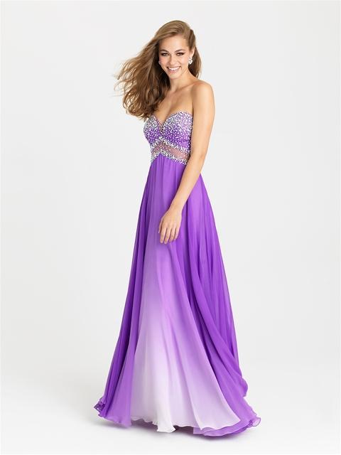 Madison James - 16-374 Dress in Purple