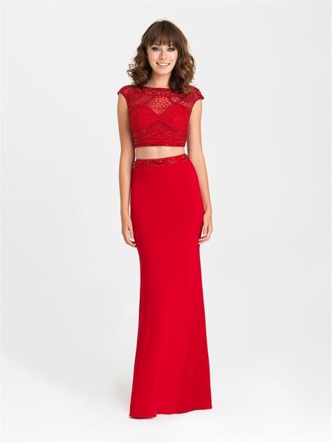 Madison James - 16-382 Dress in Red