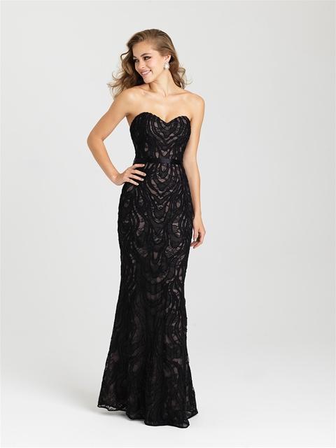 Madison James - 16-416 Dress in Black