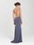 Madison James - 16-417 Dress in Gunmetal