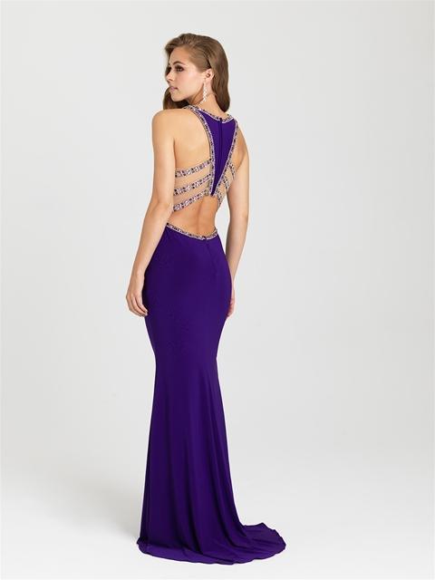 Madison James - 16-425 Dress in Purple