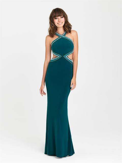 Madison James - 16-429 Dress in Green