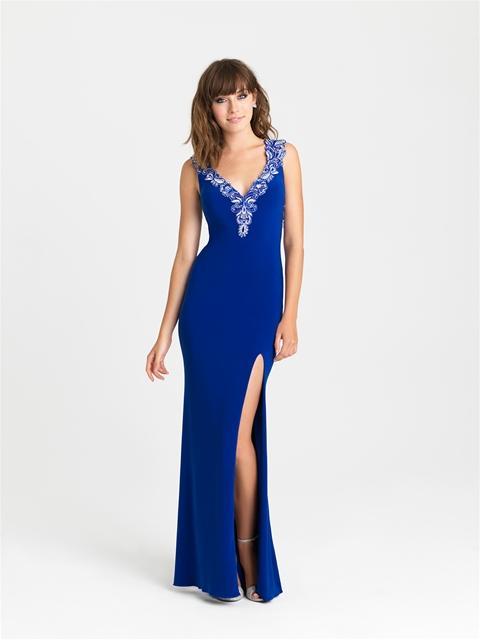 Madison James - 16-432 Dress in Royal