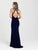 Madison James - 16-436 Dress in Navy