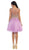 May Queen - Sleeveless Ornate Lace Illusion Cocktail Dress
