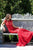 Classy Lace Long Prom Dress with Scallop Edged Open Back 90676
