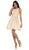 May Queen - Lace Jewel A-line Cocktail Dress