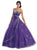 Floral Jeweled Sweetheart Formal Ballgown