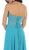 Delicate Lace Strapless Corset Prom Gown