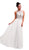 Chic Rhinestone A-Line Prom Dress with Cutout