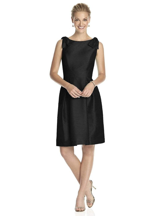 D626 Bridesmaid Dress in Black