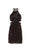 Alyce Paris  - 4464 Sequined Halter Cutout Short Dress in Black