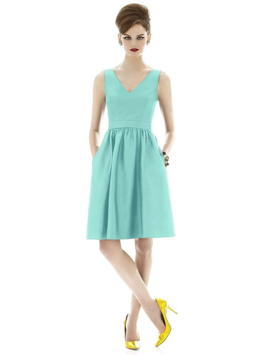 D640 Bridesmaid Dress in Coastal