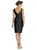 D644 Bridesmaid Dress in Black
