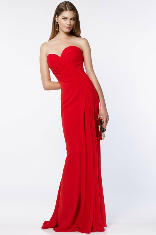 Alyce Paris Prom Collection - 8005 Dress In Red