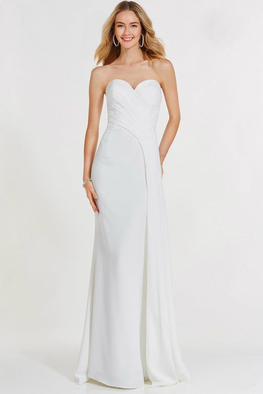 Alyce Paris 8005 Prom Dress Collection - 1 pc Diamond White In Size 4 Available In Diamond White