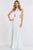 Alyce Paris Prom Collection - Long Trumpet Gown with Side Cut Outs 8006