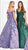 Eureka Fashion - 8007 Sequin Embellished Off-Shoulder Ballgown In Green and Purple