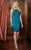 Colors Dress Sleek Halter Neck Sheath Dress 1737 - 1 pc Royal In Size 2 Available in Teal